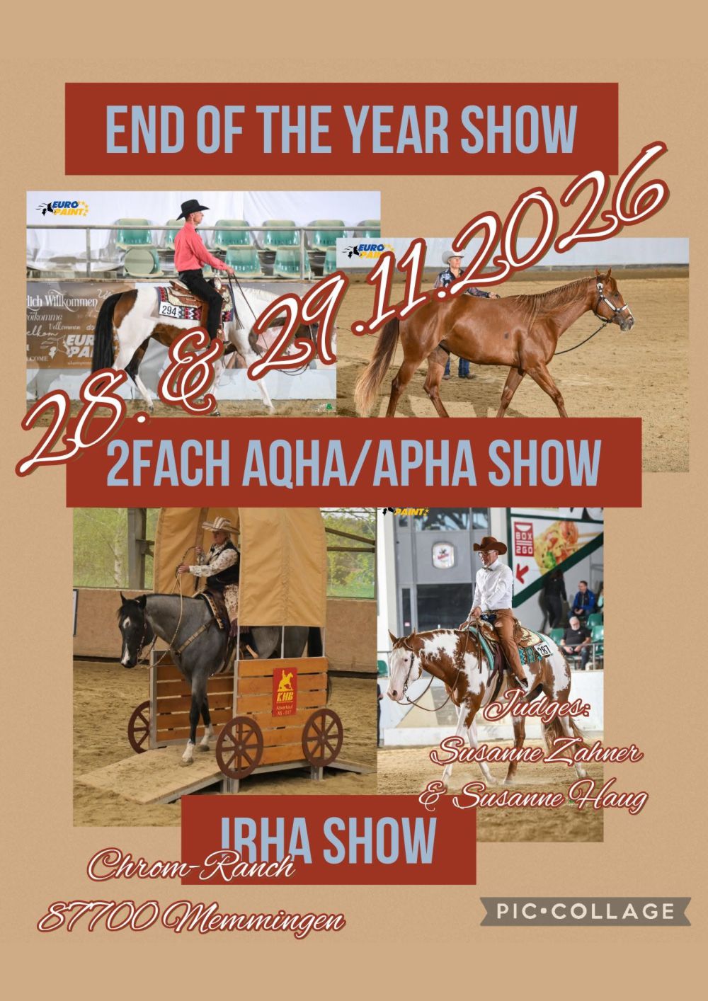 Chrom Ranch End of the Year Show